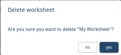 Accept deletion